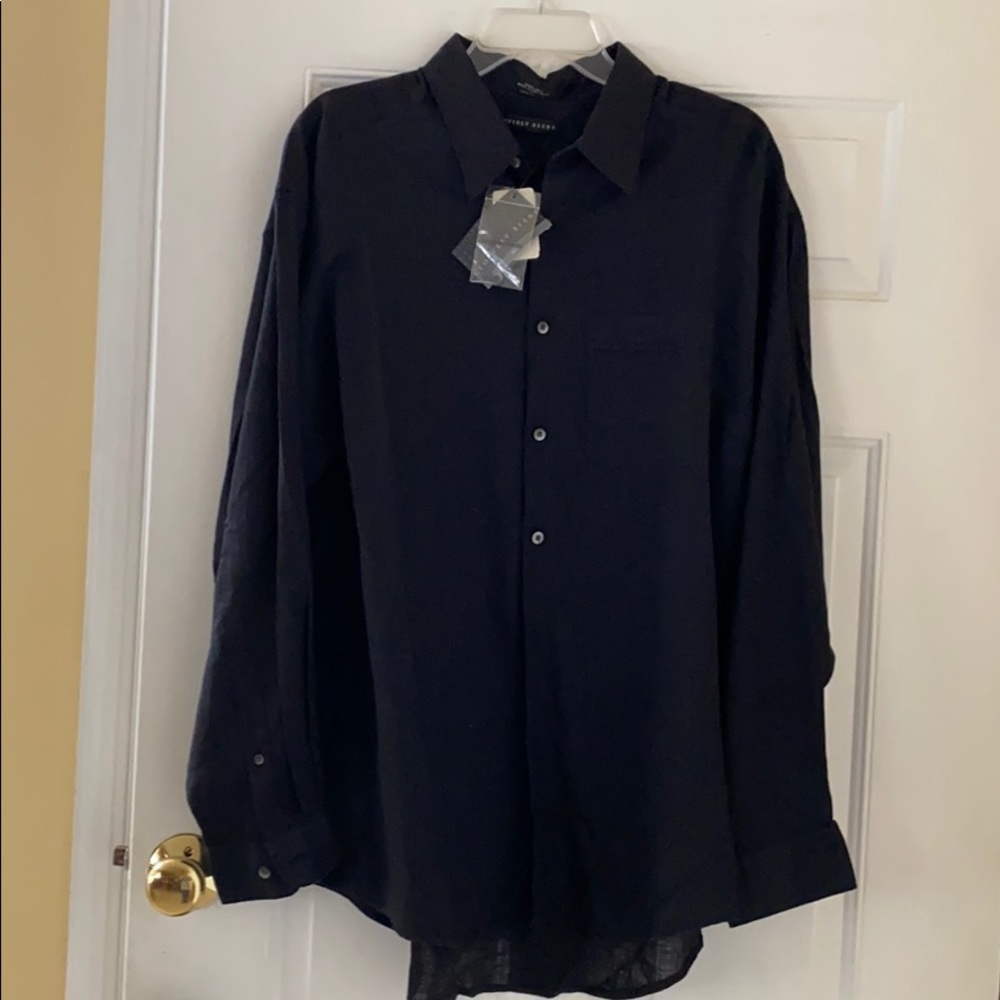 Geoffrey Beene linen shirt